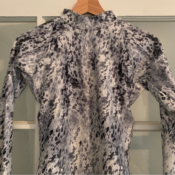 Waterlust recycled zip surf paddle swim suit long sleeve mock neck - medium - Picture 11 of 12